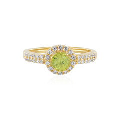 Anello in argento con Sfene