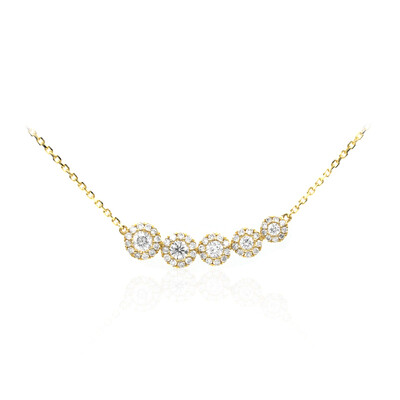 Collana in oro con Diamante SI2 (H) (CIRARI)