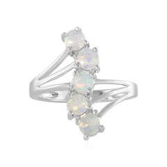 Anello in argento con Opale di Welo