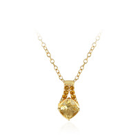 Collana in argento con Citrino