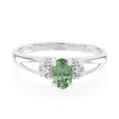Anello in argento con Apatite Russa