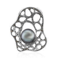 Ciondolo in argento con Perla Tahitiana (Annette classic)