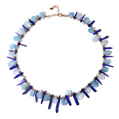 Collana in argento con Ematite Rosa