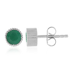 Orecchini in argento con Smeraldo Socoto