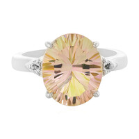 Anello in argento con Quarzo Luna