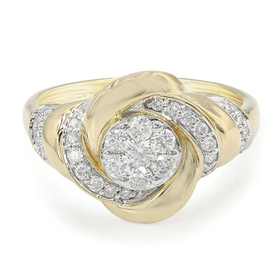 Anello in oro con Diamante SI1 (G) (Annette)