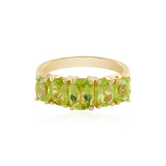 Anello in argento con Peridoto