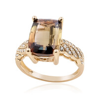 Anello in oro con Andalusite (de Melo)