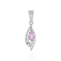 Ciondolo in argento con Kunzite