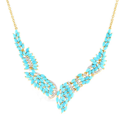 Collana in argento con Turchese Sleeping Beauty