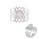 Anello in argento con Opale di Welo AAA (de Melo)