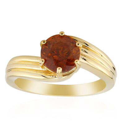 Anello in oro con Sfalerite spagnola