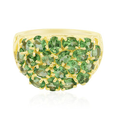 Anello in argento con Tsavorite