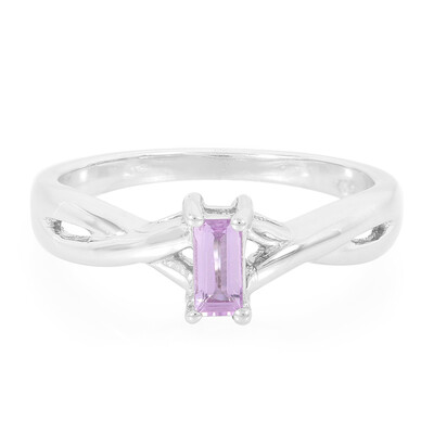 Anello in argento con Zaffiro Ceylon Porpora (non riscaldato)