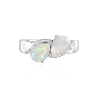 Anello in argento con Opale di Welo