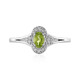 Anello in argento con Peridoto