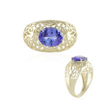 Anello in oro con Tanzanite AAA (de Melo)