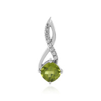 Ciondolo in argento con Peridoto