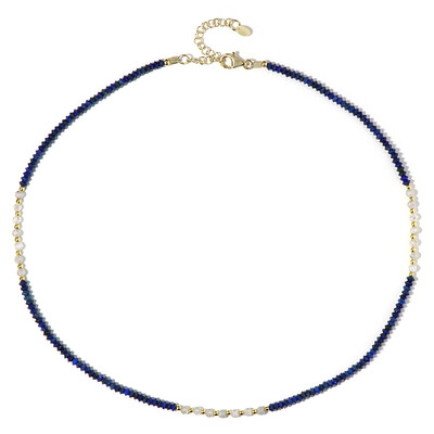Collana in argento con Ematite Dorata (Riya)