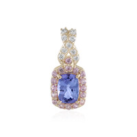 Ciondolo in oro con Tanzanite