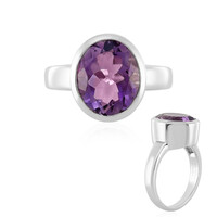 Anello in argento con Ametista Rose de France