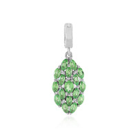 Ciondolo in argento con Tsavorite
