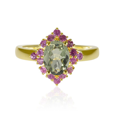 Anello in oro con Diasporo cangiante (Tenner Diniz)