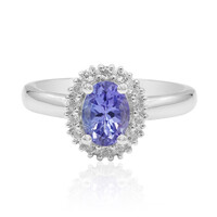 Anello in argento con Tanzanite (non riscaldata)