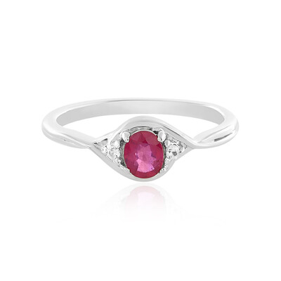 Anello in argento con Rubino Bemainty