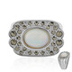 Anello in argento con Opale di Welo (Annette classic)
