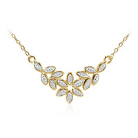 Collana in argento con Diamante I3 (I)