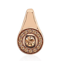 Ciondolo in oro con Diamante Rose de France SI1 di Argyle