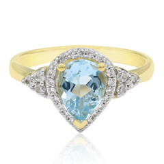 Anello in oro con Acquamarina Medina