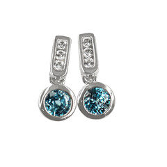 Orecchini in argento con Zircone Ratanakiri