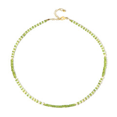 Collana in argento con Peridoto