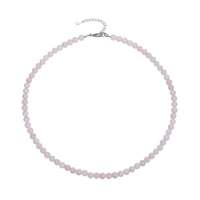 Collana in argento con Opale Andino Rosa