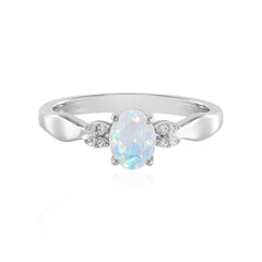 Anello in argento con Opale di Welo