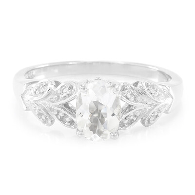 Anello in argento con Berillo Himalayano