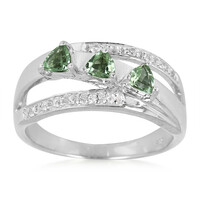 Anello in argento con Tormalina Paraíba