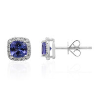 Orecchini in oro con Tanzanite AAA