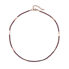 Collana in argento con Ematite Rosa