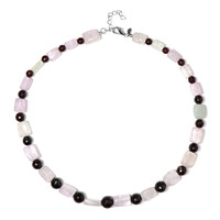 Collana in argento con Kunzite