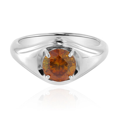 Anello in argento con Sfalerite spagnola (Tenner Diniz)