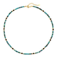 Collana in argento con Crisocolla