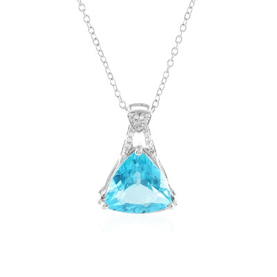 Collana in argento con Topazio Paraiba