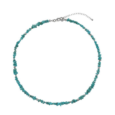 Collana in argento con Turchese