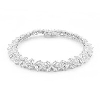 Bracciale in argento con Topazio Bianco