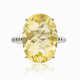 Anello in argento con Fluorite Gialla