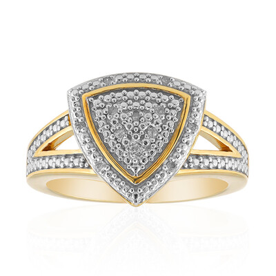 Anello in argento con Diamante I3 (I)