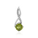 Ciondolo in argento con Peridoto